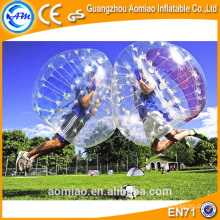 Outdoor / Intérieur gonflable body bounce sport ball soccer bubble bumper ball location